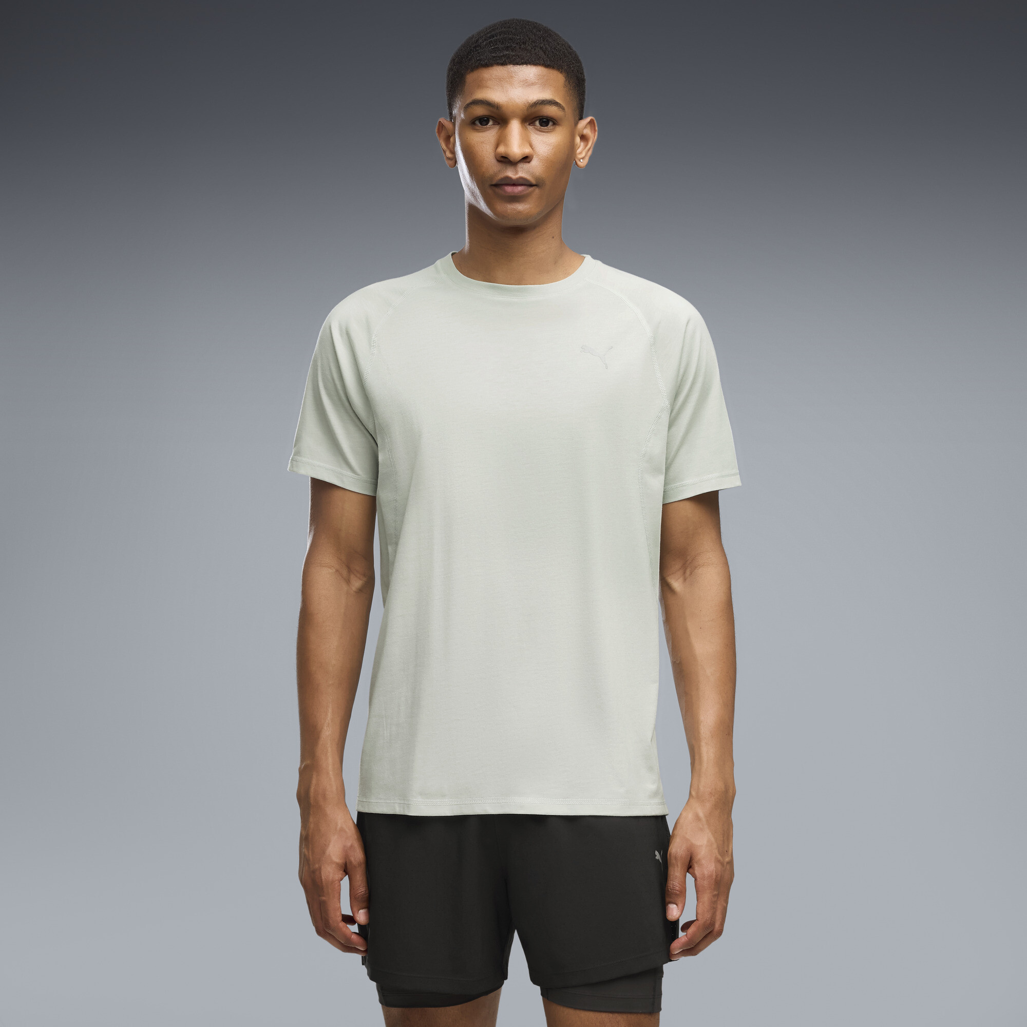 VELOCITY Tri-Blend Running Tee Men