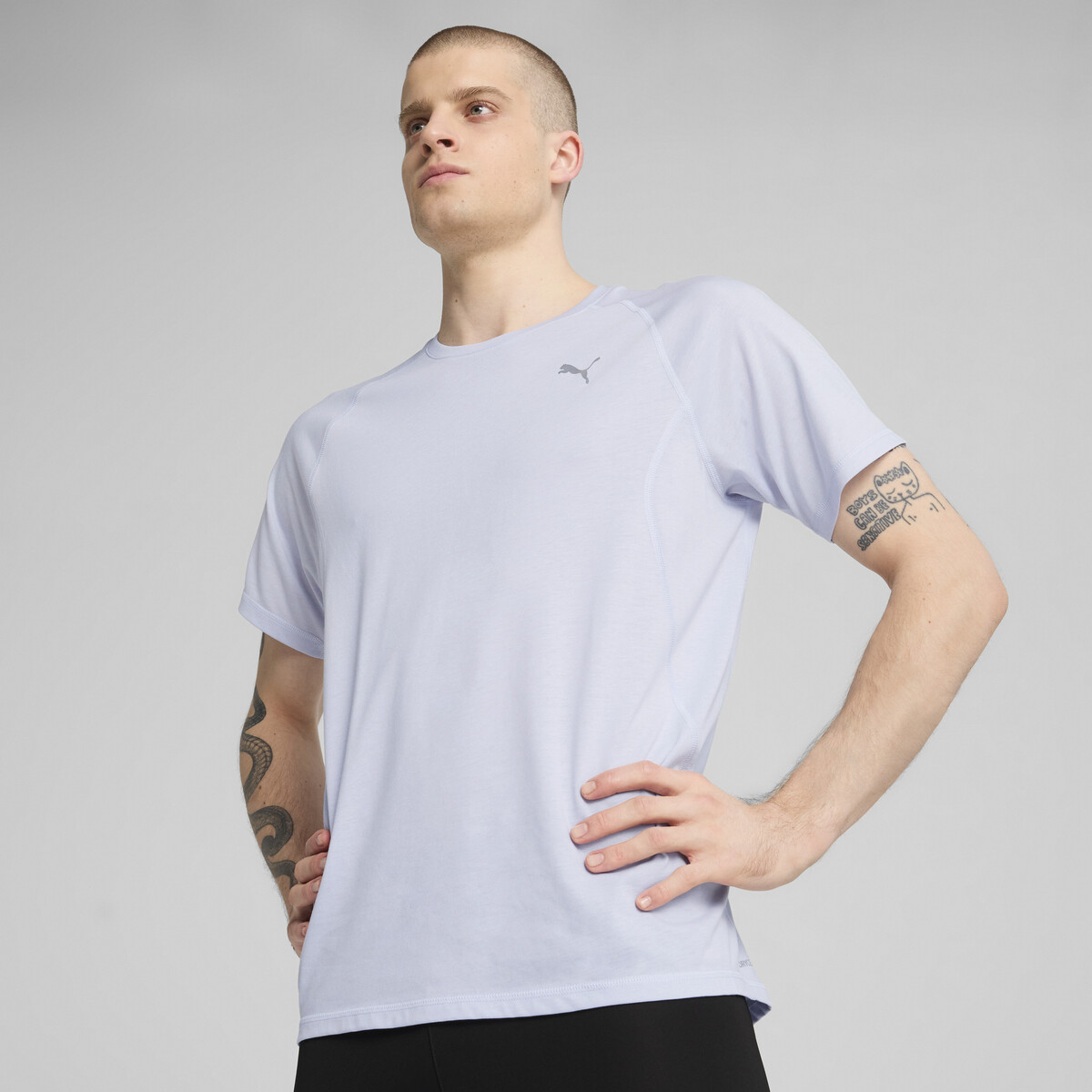 VELOCITY Tri-Blend Running T-Shirt Men in Cool Weather by PUMA, XL