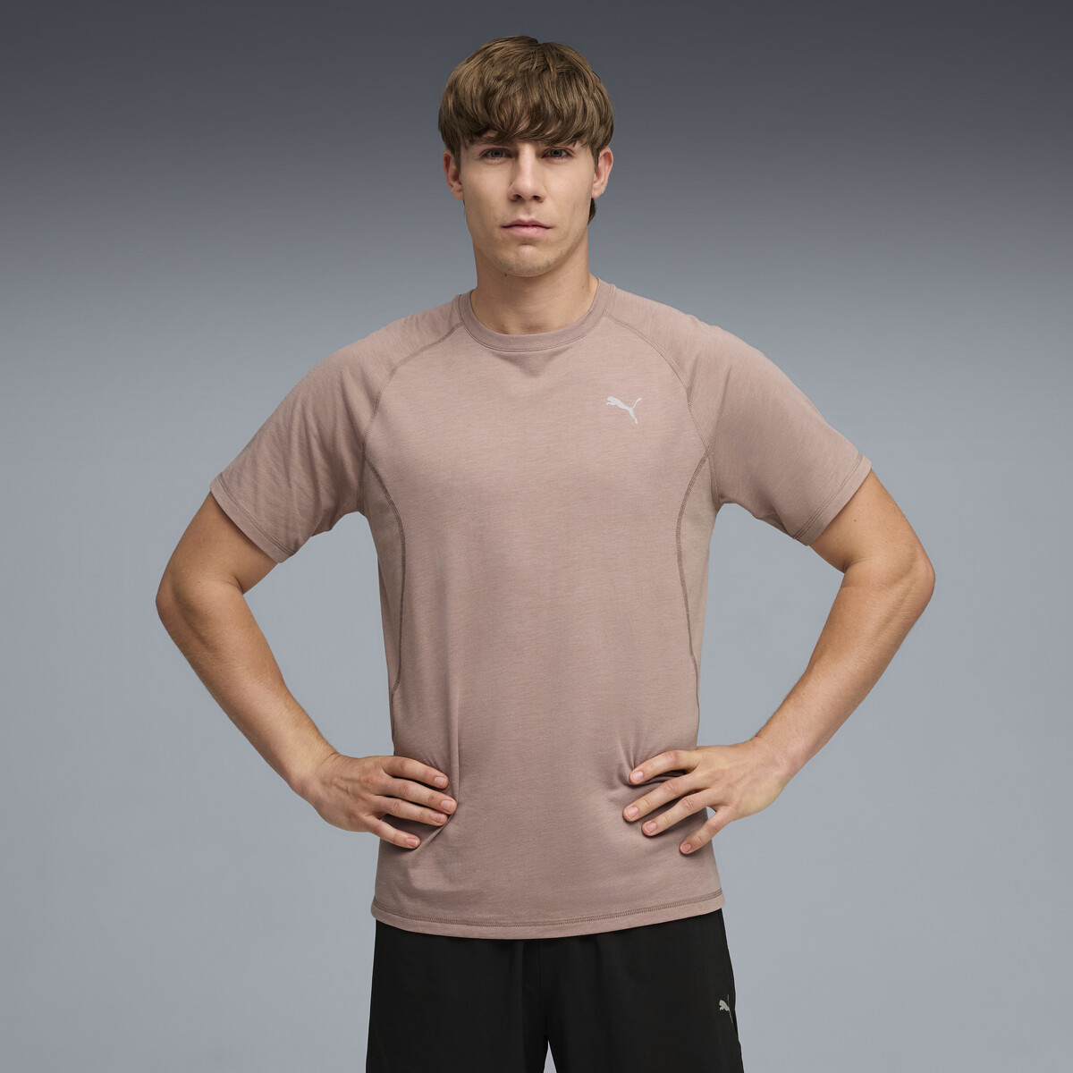 VELOCITY Tri-Blend Running T-Shirt Men in Sandstone by PUMA, XL