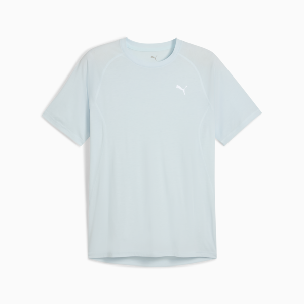 Remera de running VELOCITY Tri-Blend para hombre, Sea Glass, large-ARG