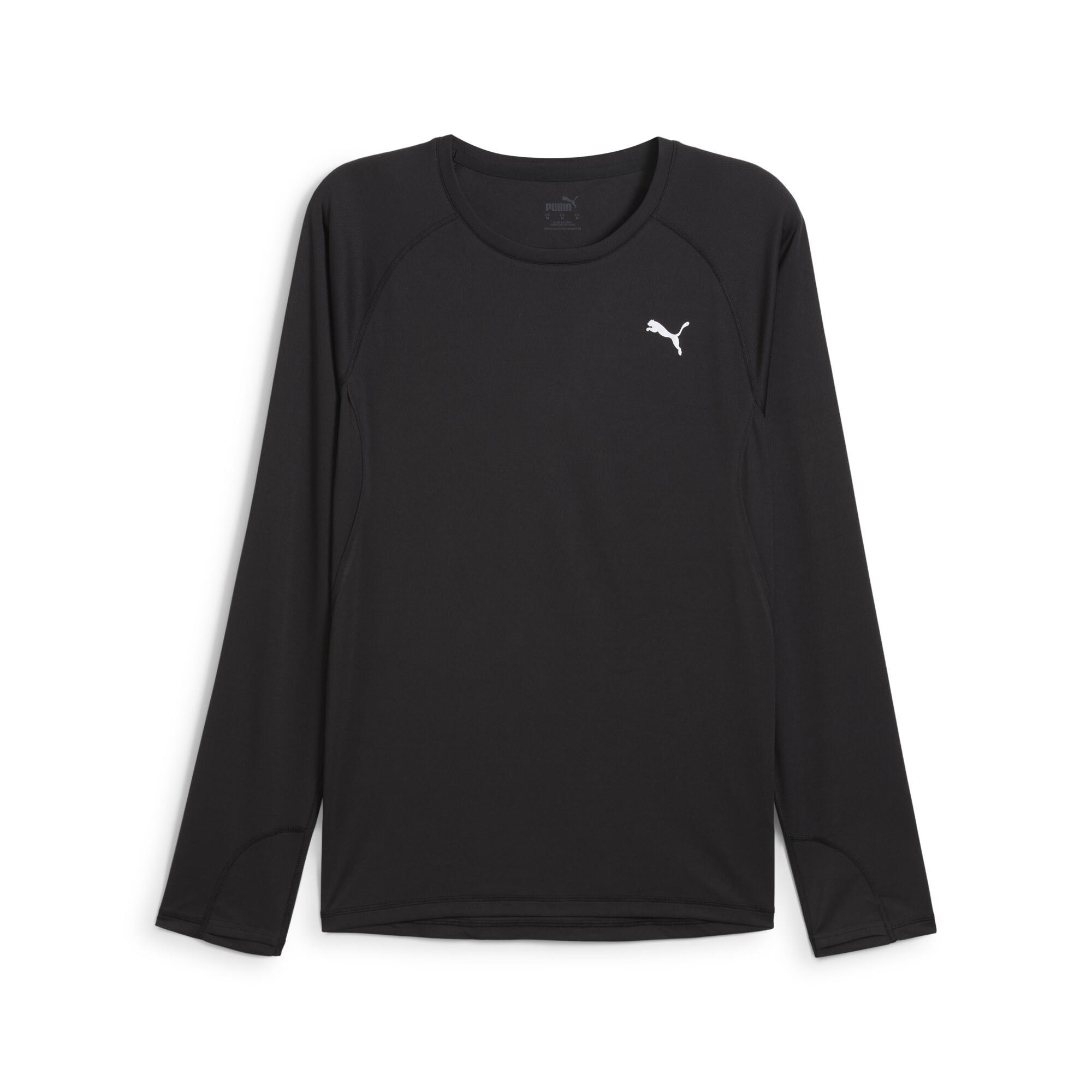 PUMA VELOCITY hardloopshirt met lange mouwen voor Heren, Zwart, Maat L thumbnail 3