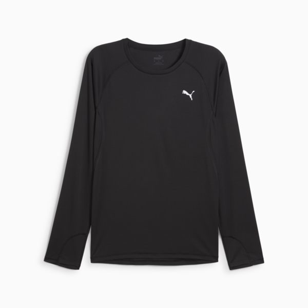 VELOCITY Long Sleeve Running Top Men, PUMA Black, large-ZAF