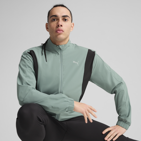 Campera de running VELOCITY para hombre, Green Moon, large-ARG