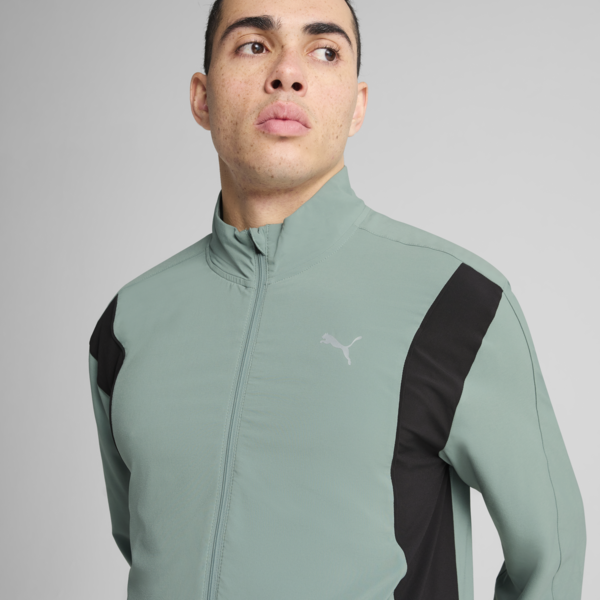 Campera de running VELOCITY para hombre, Green Moon, large-ARG