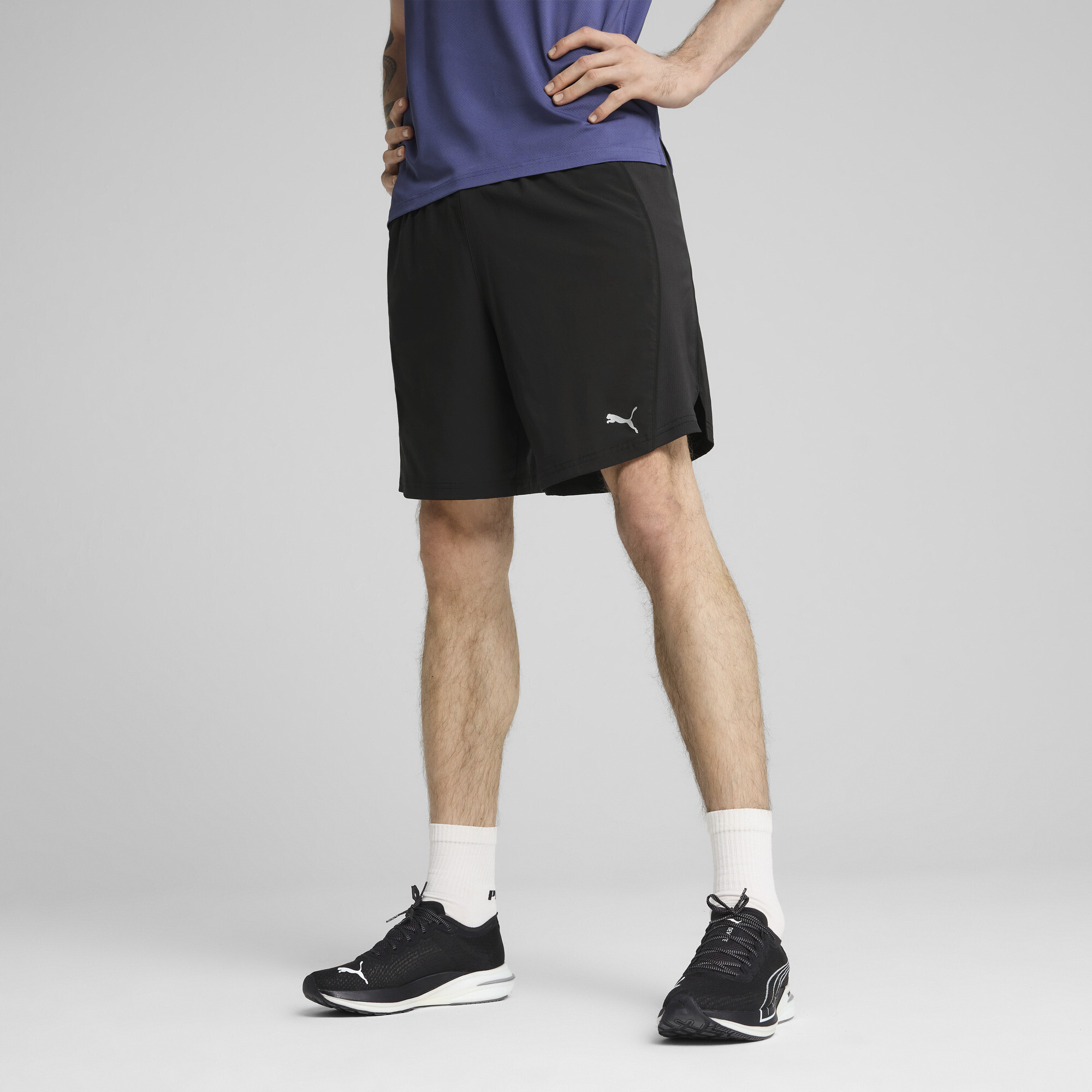 PUMA VELOCITY hardloopshort voor Heren, Zwart, Maat M thumbnail 6