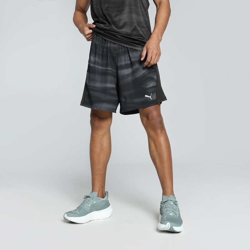 

Men's PUMA VELOCITY All-Over Print 7" Running Shorts
