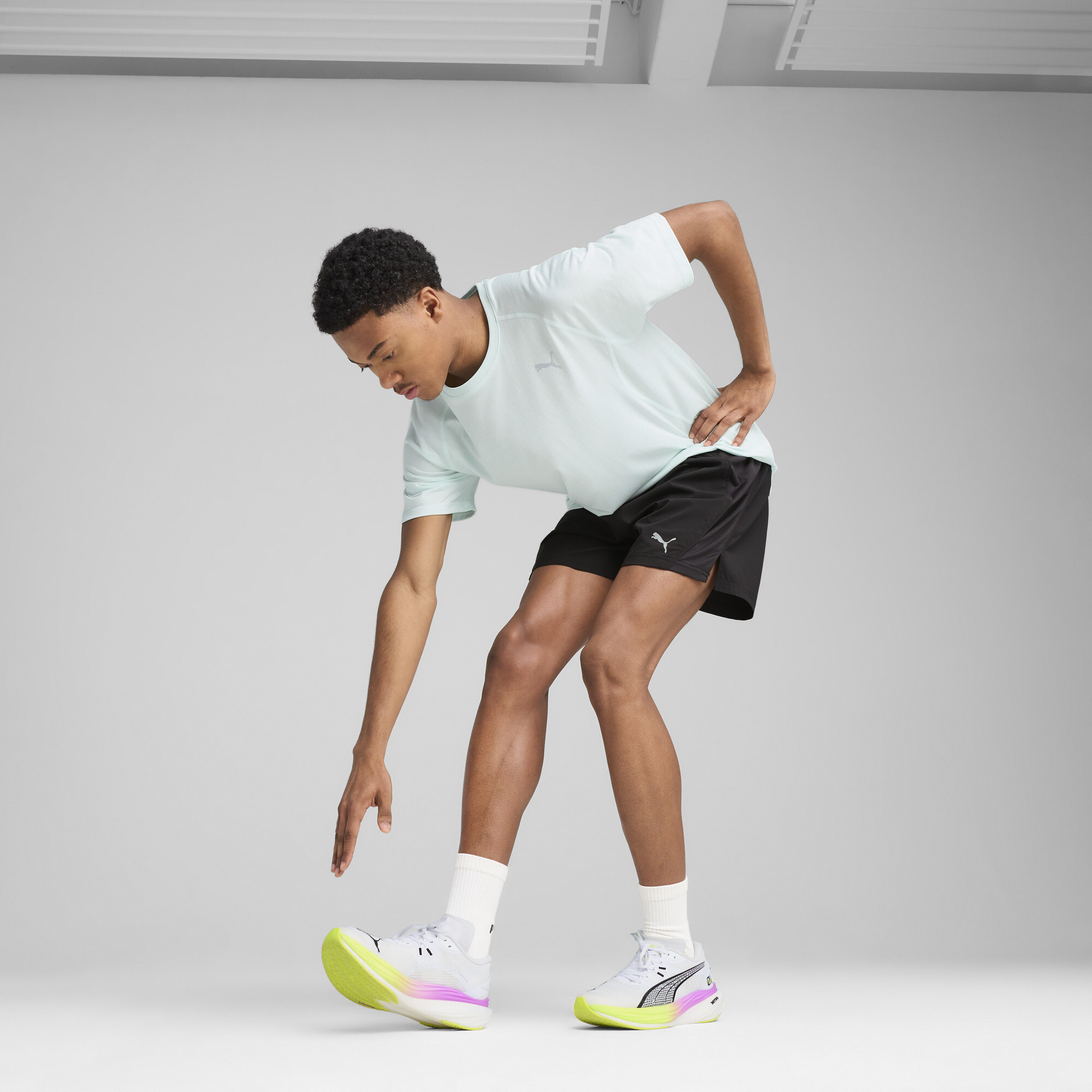 PUMA VELOCITY hardloopshort voor Heren, Zwart, Maat S thumbnail 6