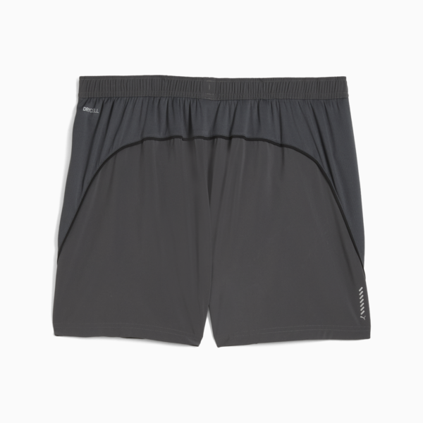 VELOCITY 5" Running Shorts Men, Dusky Gray-PUMA Black, large-ZAF