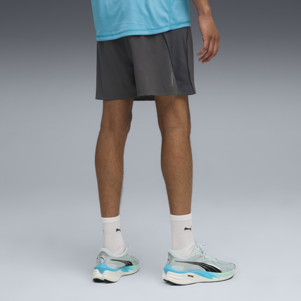VELOCITY 5" Running Shorts Men, Dusky Gray-PUMA Black, large-ZAF