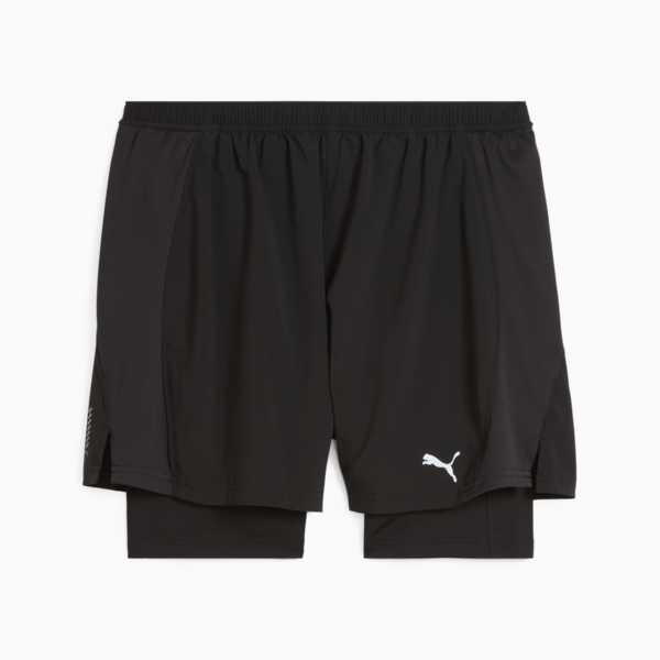Shorts de running “2 en 1” VELOCITY para hombre, PUMA Black, large-MEX