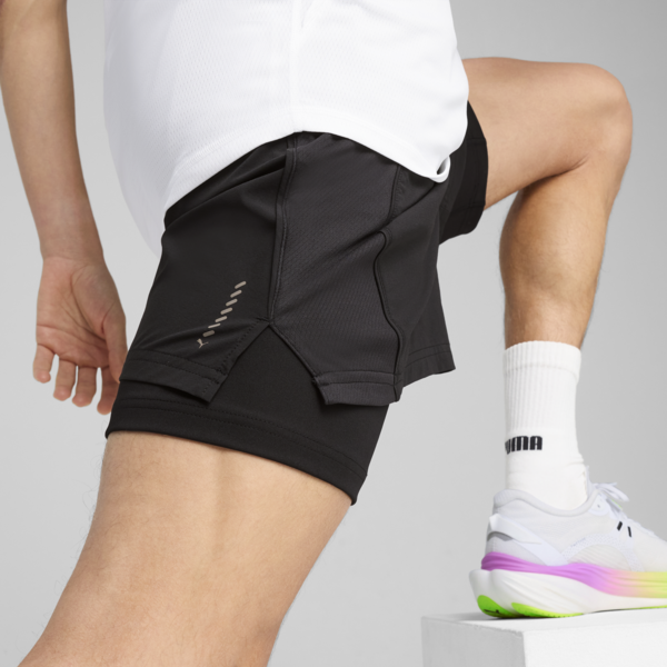 Shorts de running “2 en 1” VELOCITY para hombre, PUMA Black, large-ARG