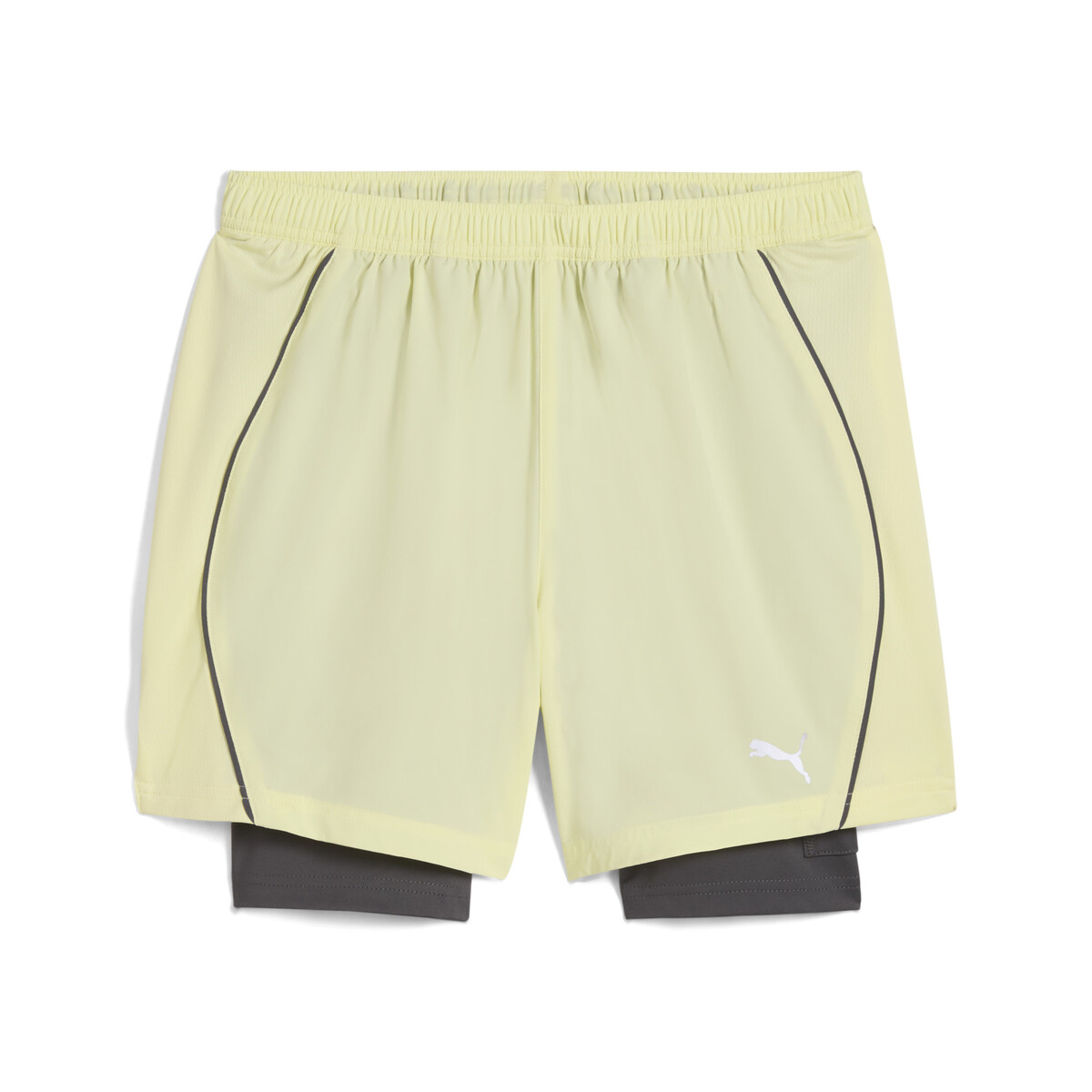 VELOCITY 2-in-1 Running Shorts Men in Gold Moon by PUMA, XS