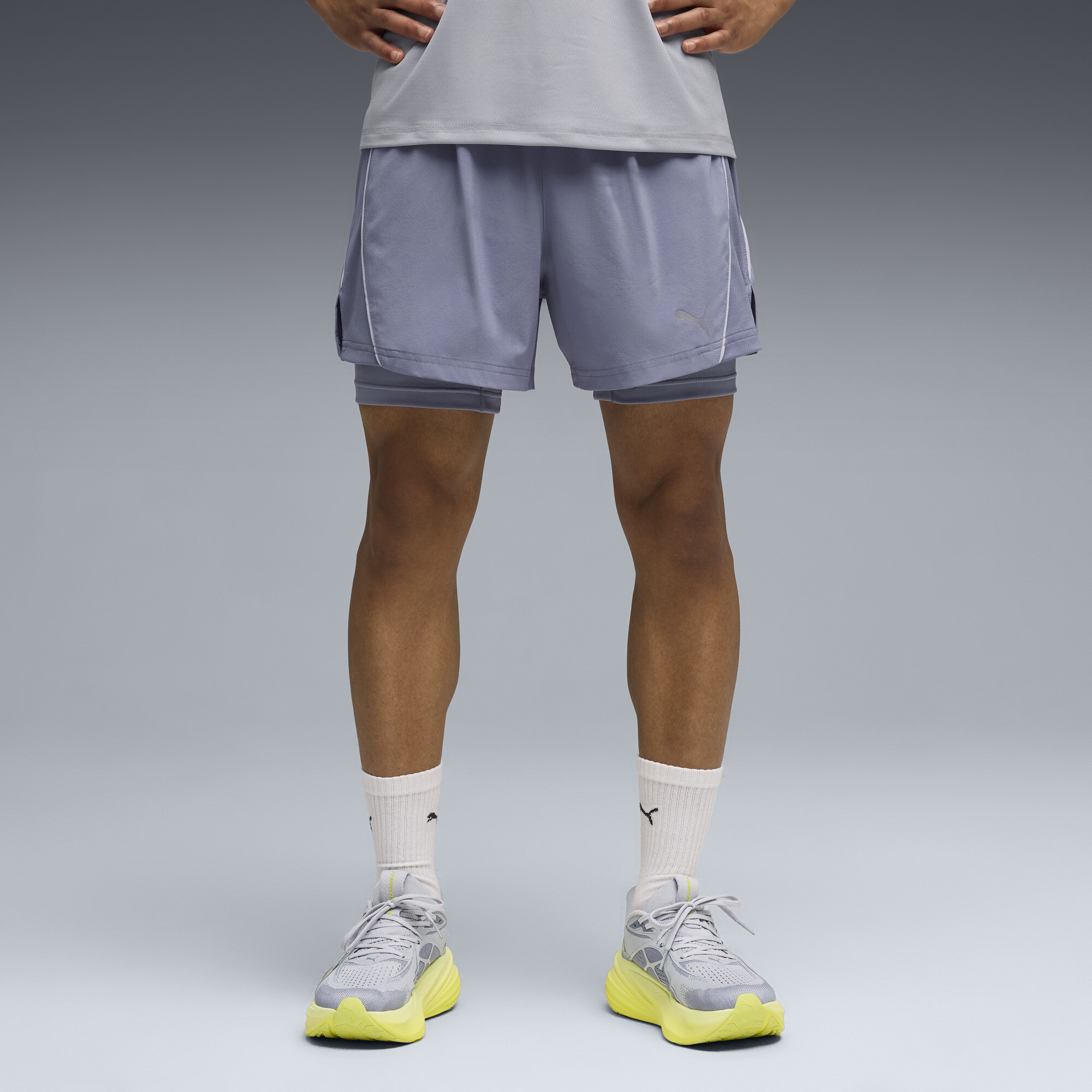 Shorts de running “2 en 1” VELOCITY para hombre