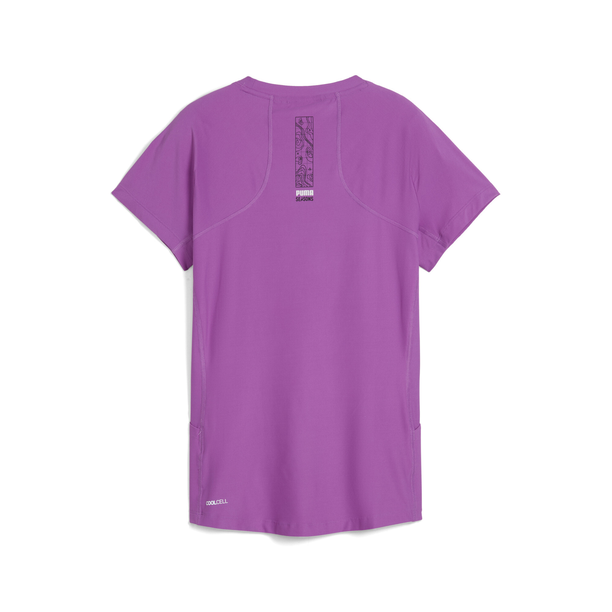 PUMA SEASONS coolCELL T-shirt voor Dames, Wild Berry