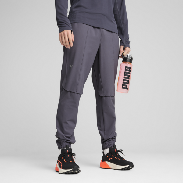 Pantalones de trail running SEASONS para hombre, Galactic Gray, large-ARG