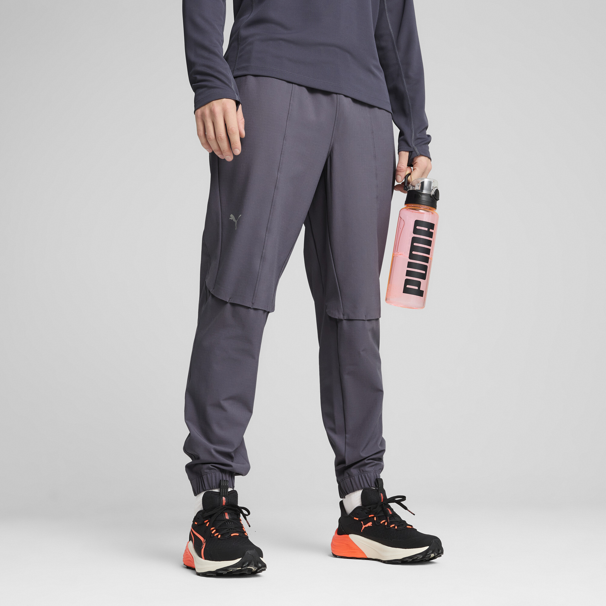 Puma M Seasons Trail Run Pant In Gray