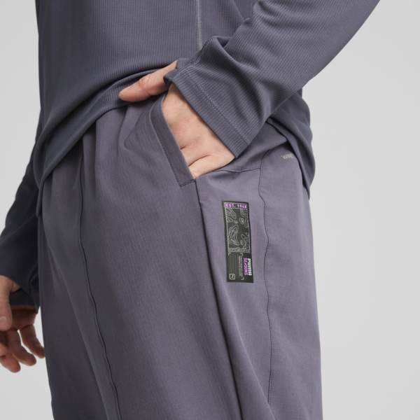 Pantalones de trail running SEASONS para hombre, Galactic Gray, large-ARG