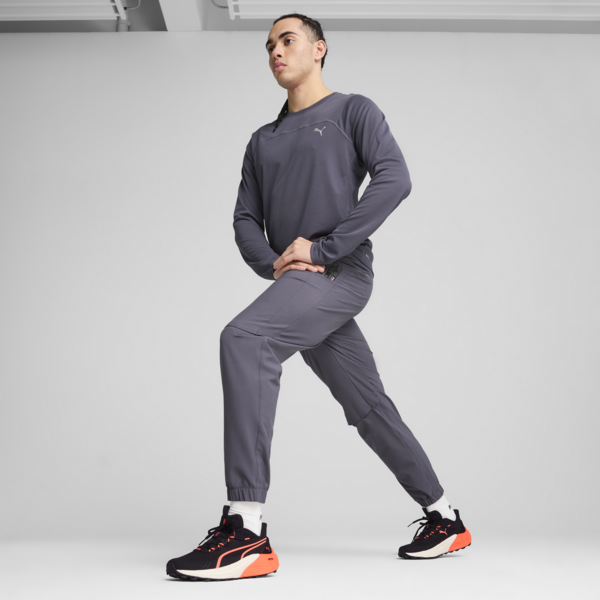 Pantalones de trail running SEASONS para hombre, Galactic Gray, large-ARG