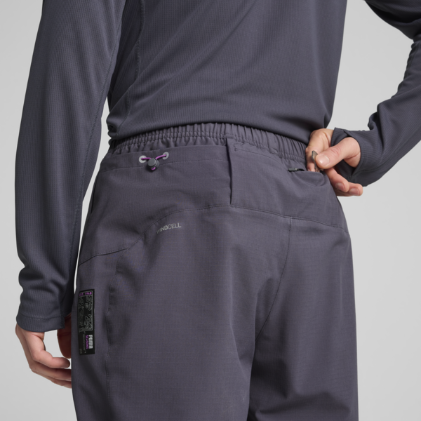 Pantalones de trail running SEASONS para hombre, Galactic Gray, large-ARG