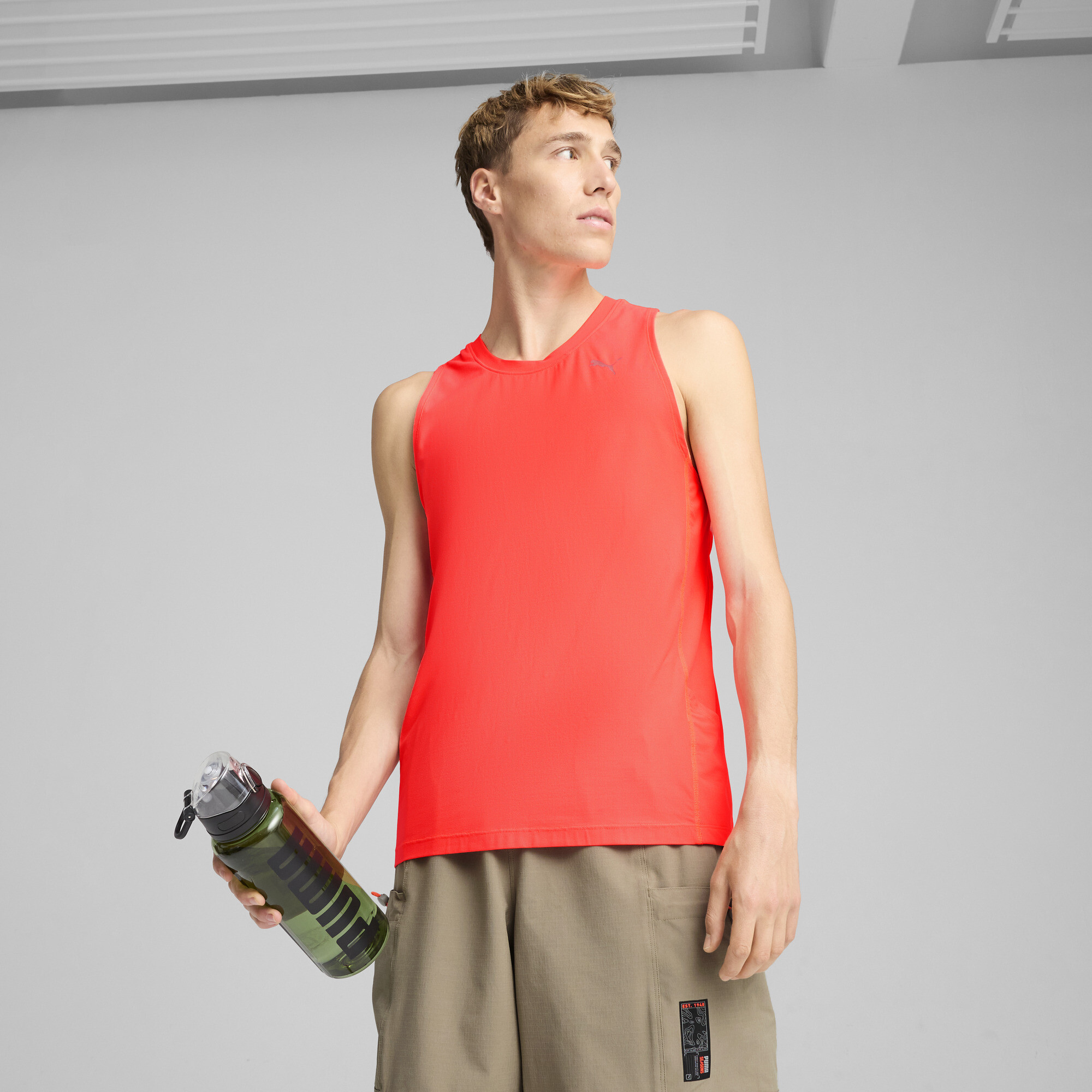 Puma SEASONS coolCELL Tanktop Herren | Glowing Red | Größe: S