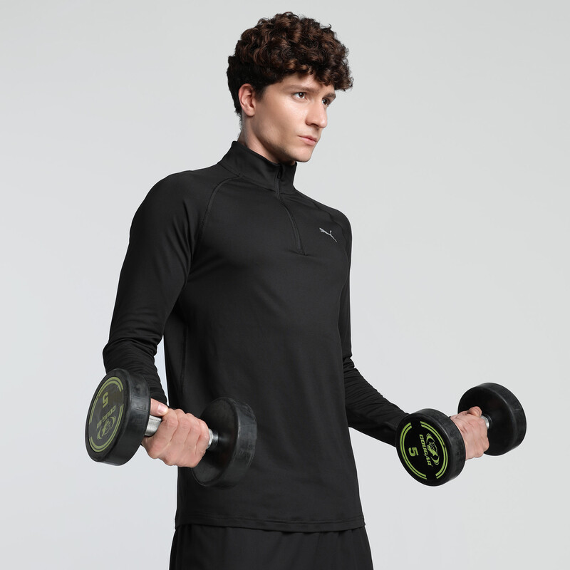 Men's PUMA VELOCITY CLOUDSPUN Quarter-Zip Running Top