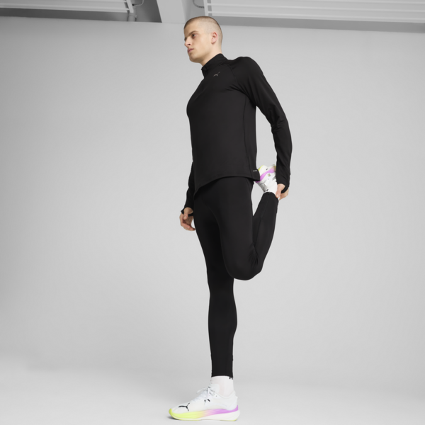 VELOCITY CLOUDSPUN Running Quarter-Zip Top Men, PUMA Black, large-ZAF