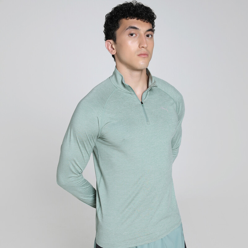 

Men's PUMA VELOCITY CLOUDSPUN Quarter-Zip Running Top