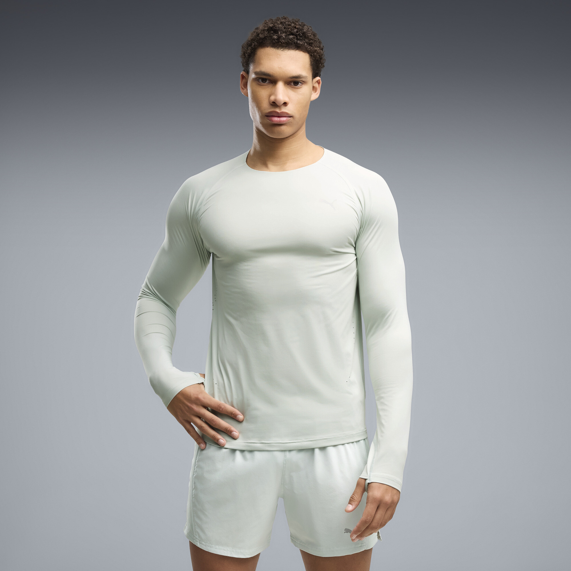 Haut de runningà manches longues CLOUDSPUN Homme - vue 2