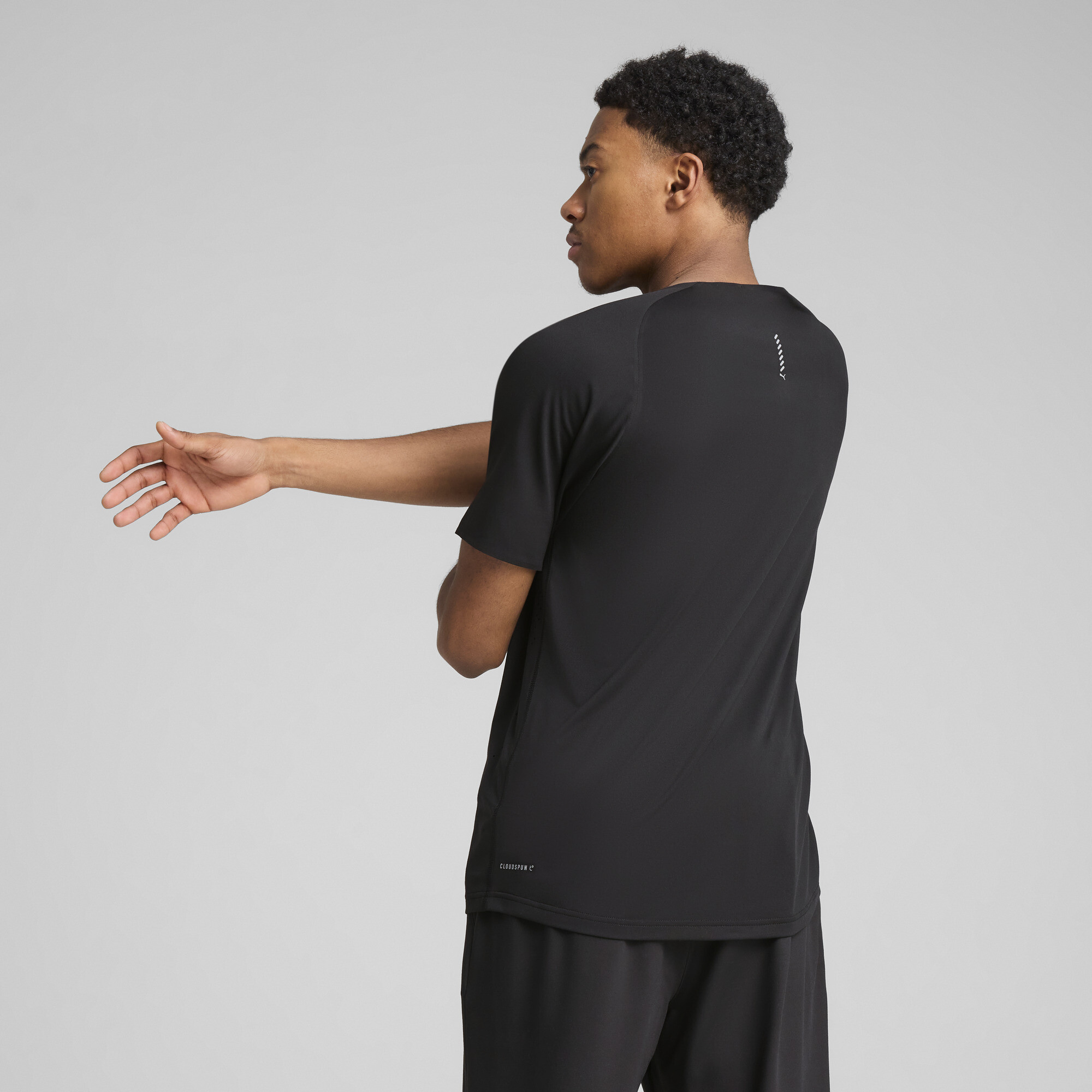 PUMA CLOUDSPUN hardloop-T-shirt voor Heren, Zwart, Maat 4XL thumbnail 5