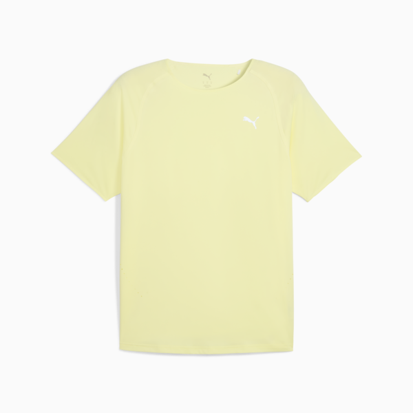 CLOUDSPUN Running Tee Men, Gold Moon, large-ZAF