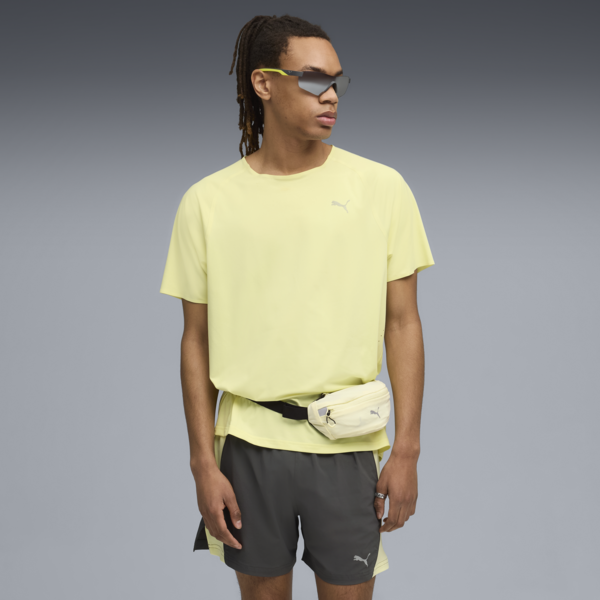 CLOUDSPUN Running Tee Men, Gold Moon, large-ZAF