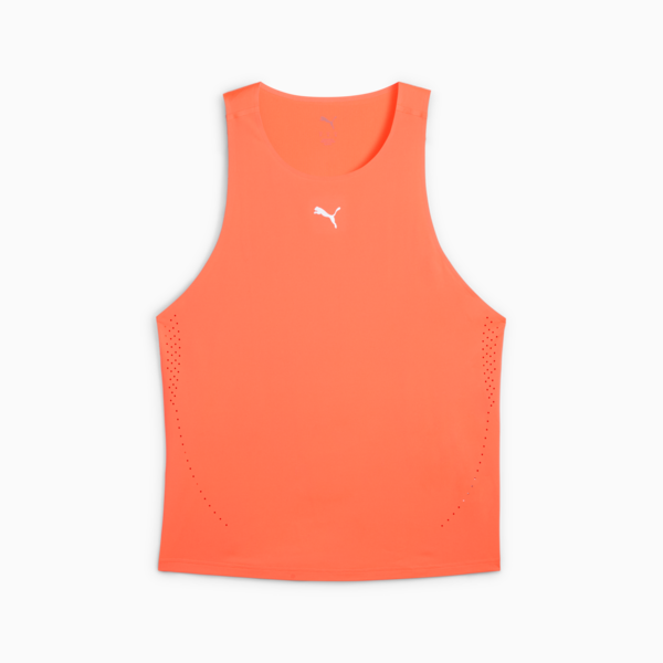 Camiseta running CLOUDSPUN para hombre, Glowing Red, large-MEX