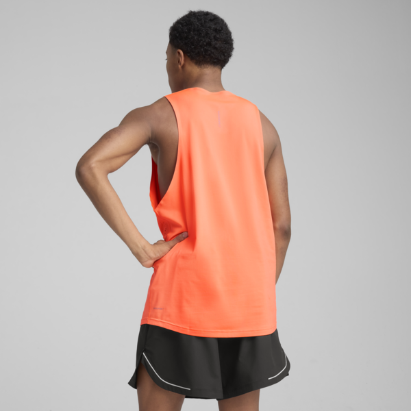 Camiseta running CLOUDSPUN para hombre, Glowing Red, large-MEX