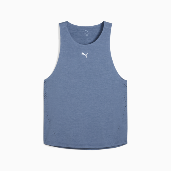 Musculosa de running CLOUDSPUN para hombre, Sage Frost, large-ARG
