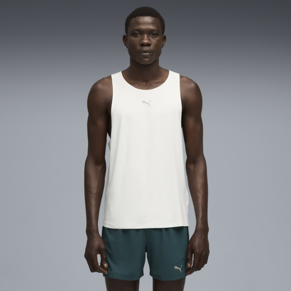 Musculosa de running CLOUDSPUN para hombre, Sage Frost, large-ARG