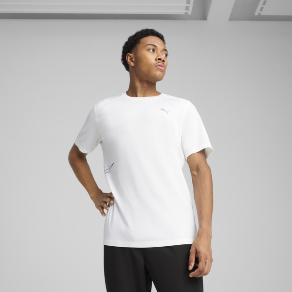 Remera de running PUMA RUN CLUB para hombre, PUMA White, large-ARG
