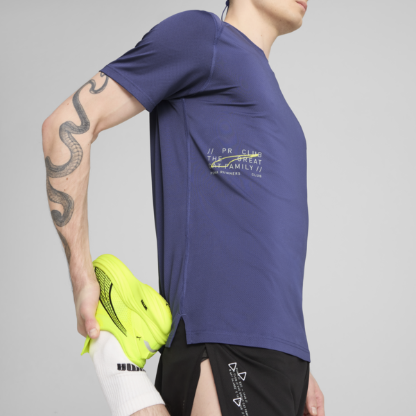 Remera de running PUMA RUN CLUB para hombre, Blue Crystal, large-ARG