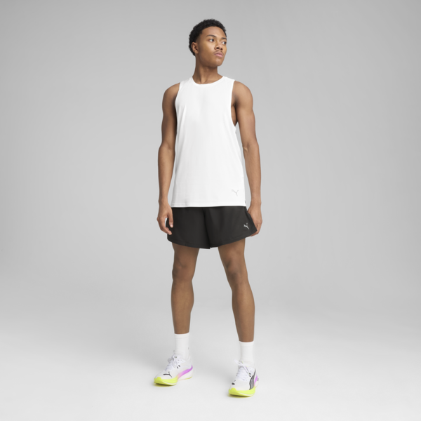 Musculosa de running estampada para hombre, PUMA White, large-ARG