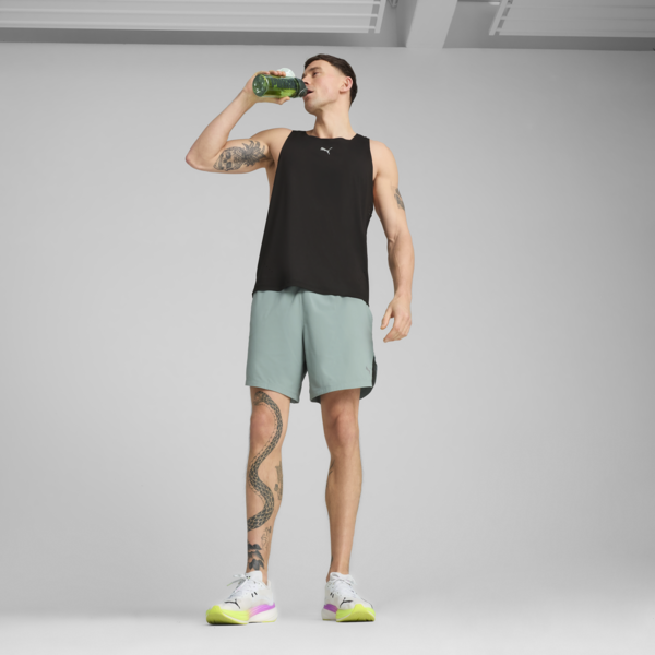 Shorts de running ULTRAWEAVE para hombre, Green Moon, large-ARG