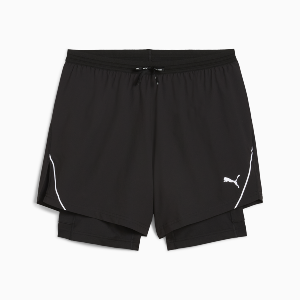 ULTRAWEAVE 2-in-1 5" Running Shorts Men, PUMA Black, large-MEX