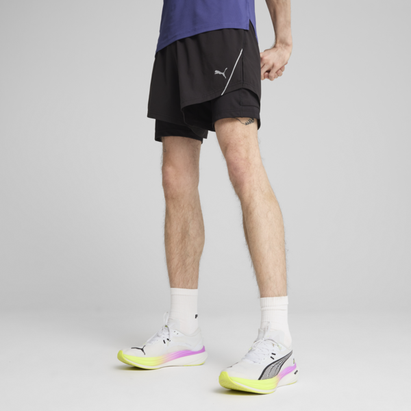 ULTRAWEAVE 2-in-1 5" Running Shorts Men, PUMA Black, large-MEX