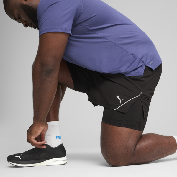 ULTRAWEAVE 2-in-1 5" Running Shorts Men, PUMA Black, large-MEX