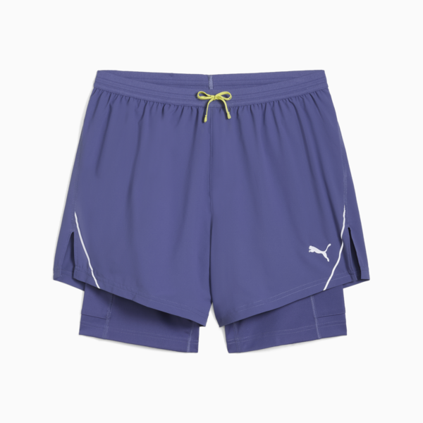 ULTRAWEAVE 2-in-1 5" Running Shorts Men, Blue Crystal, large-MEX
