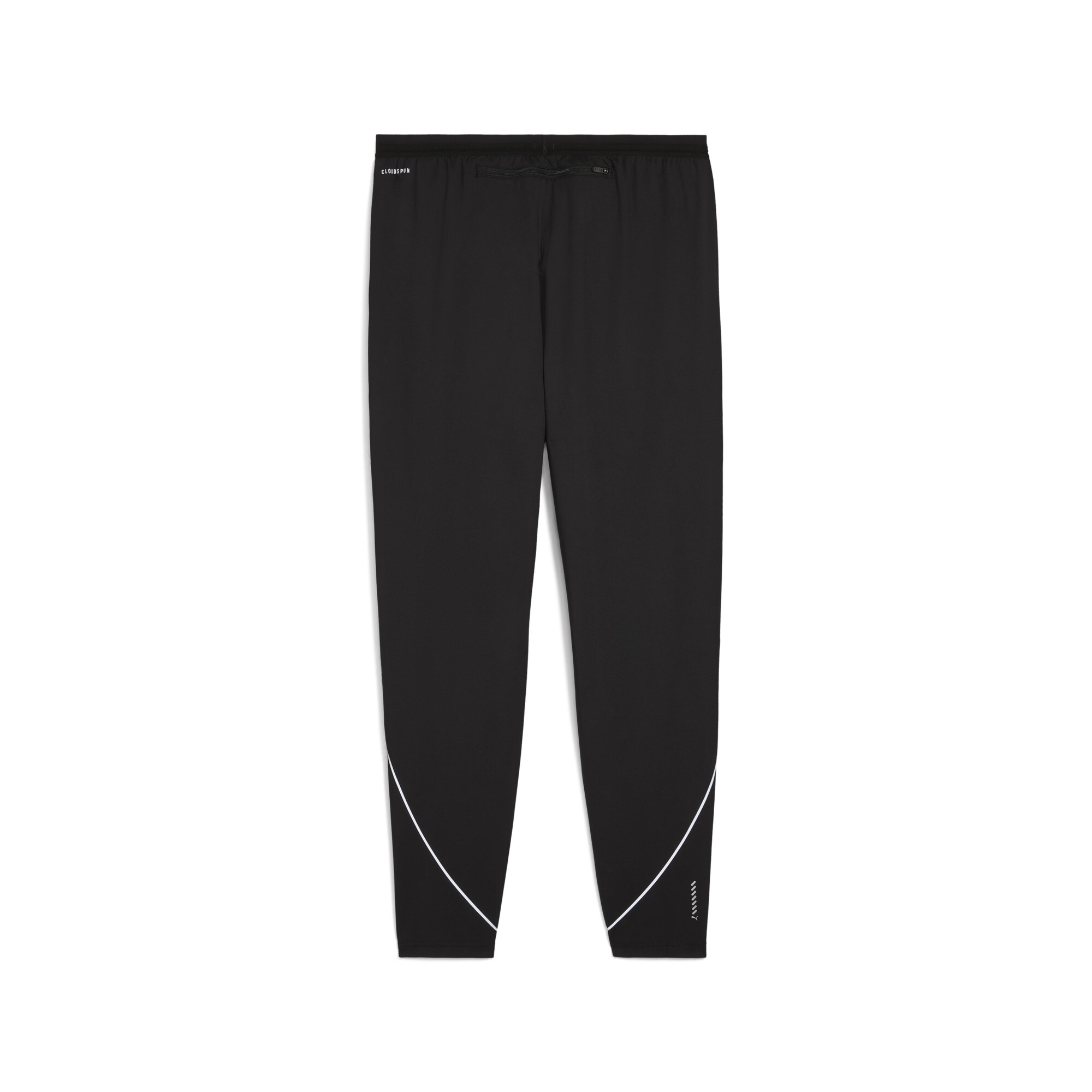 CLOUDSPUN hardloopbroek met taps toelopende pijpen voor Heren, Zwart, Maat M | PUMA