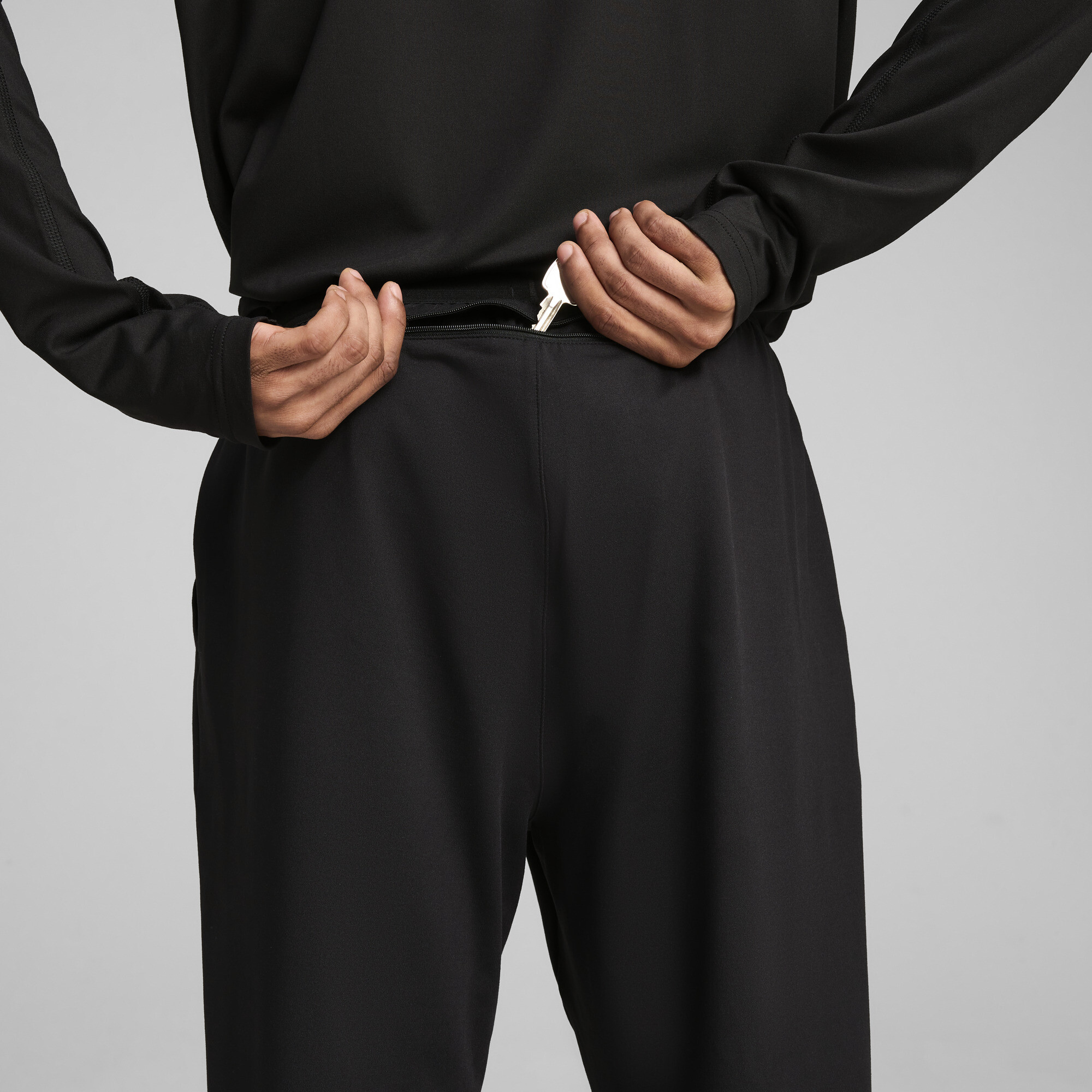 PUMA CLOUDSPUN hardloopbroek met taps toelopende pijpen voor Heren, Zwart, Maat XXL thumbnail 4