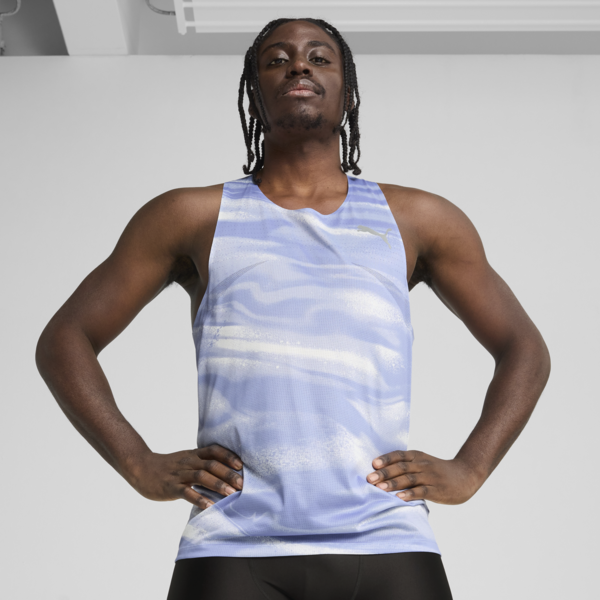 RACEDAY ULTRASPUN Graphic Singlet Men, Cool Weather, large-MEX