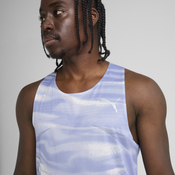 RACEDAY ULTRASPUN Graphic Singlet Men, Cool Weather, large-MEX