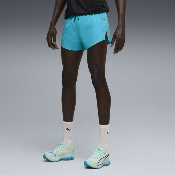 Shorts PUMA RACEDAY ULTRAWEAVE Split 7cm para Hombre En Speed Azul