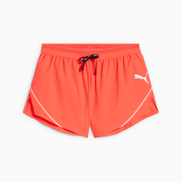 RACEDAY ULTRAWEAVE 3" Split Shorts Men, Glowing Red, large-MEX
