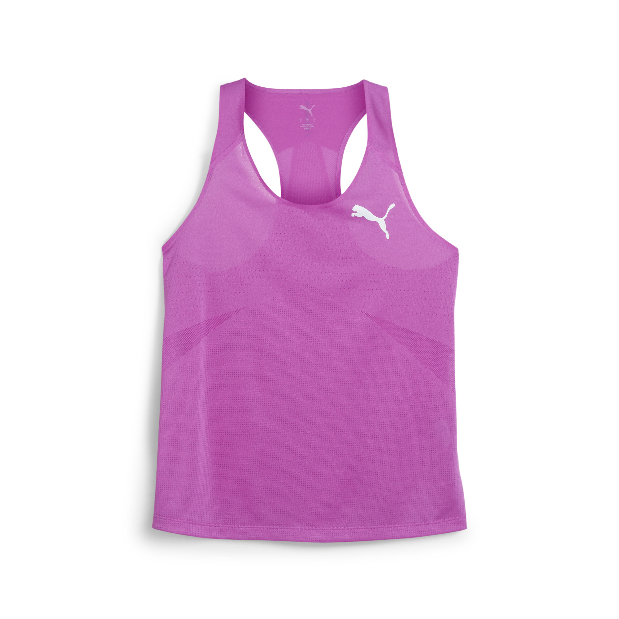 Women's Puma RACEDAY ULTRASPUN Singlet Top, Purple Top, Size XS Top, Clothing